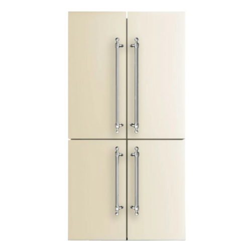 Frigider side by side, ILVE, 539 litri, Nostalgie, 4 usi, ivoire