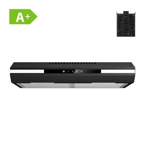 hota incorporabila ciarra 60cm negru functie recirculare filtru carbon