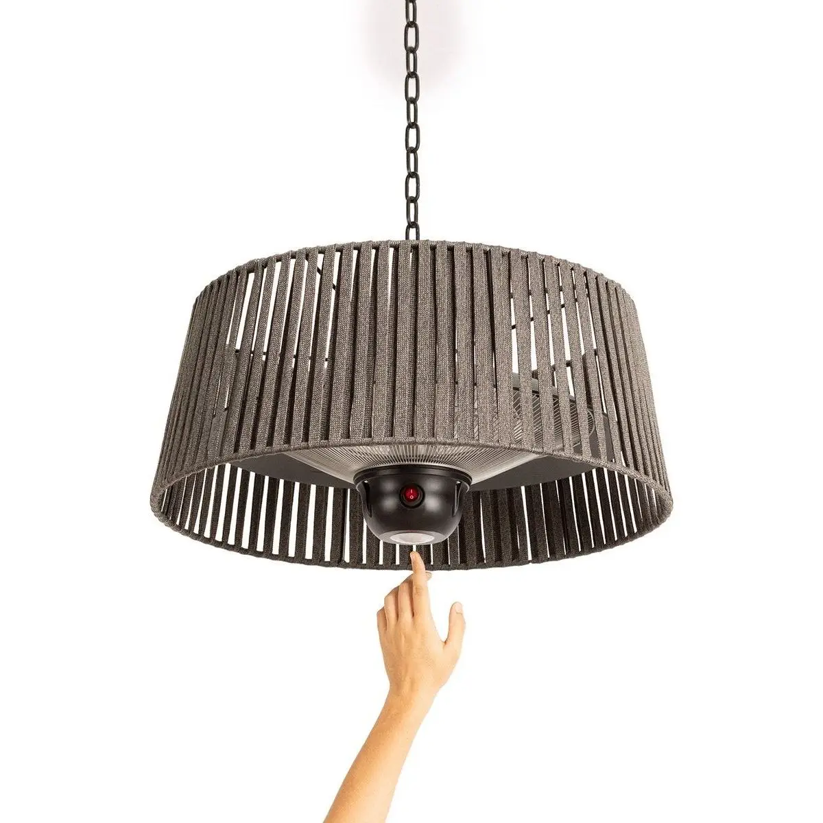 Incalzitor electric cu infrarosu pentru terasa, CREATE, Hanging Heater, antracit