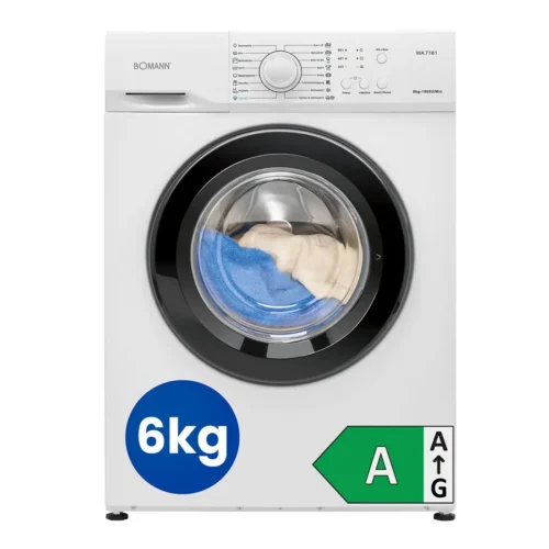Masina de spalat rufe, Bomann, 6 kg, 1000 rpm, alb