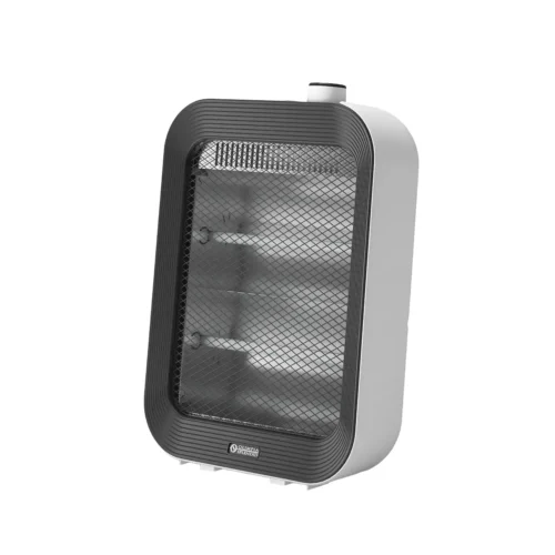 Radiator de podea cu infrarosu, Olimpia Splendid, Quarzia Slim B, 800 W, negru