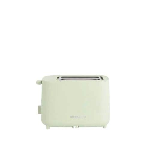 Prajitor de paine, CREATE, Toast Studio, 2 felii, verde pastel