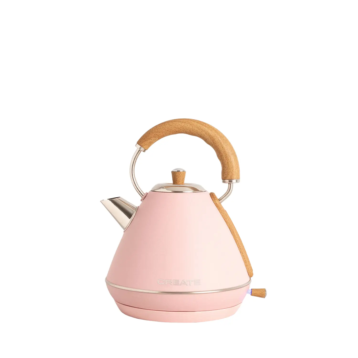 Fierbator apa Retro, CREATE, 1.7 litri, roz pastel