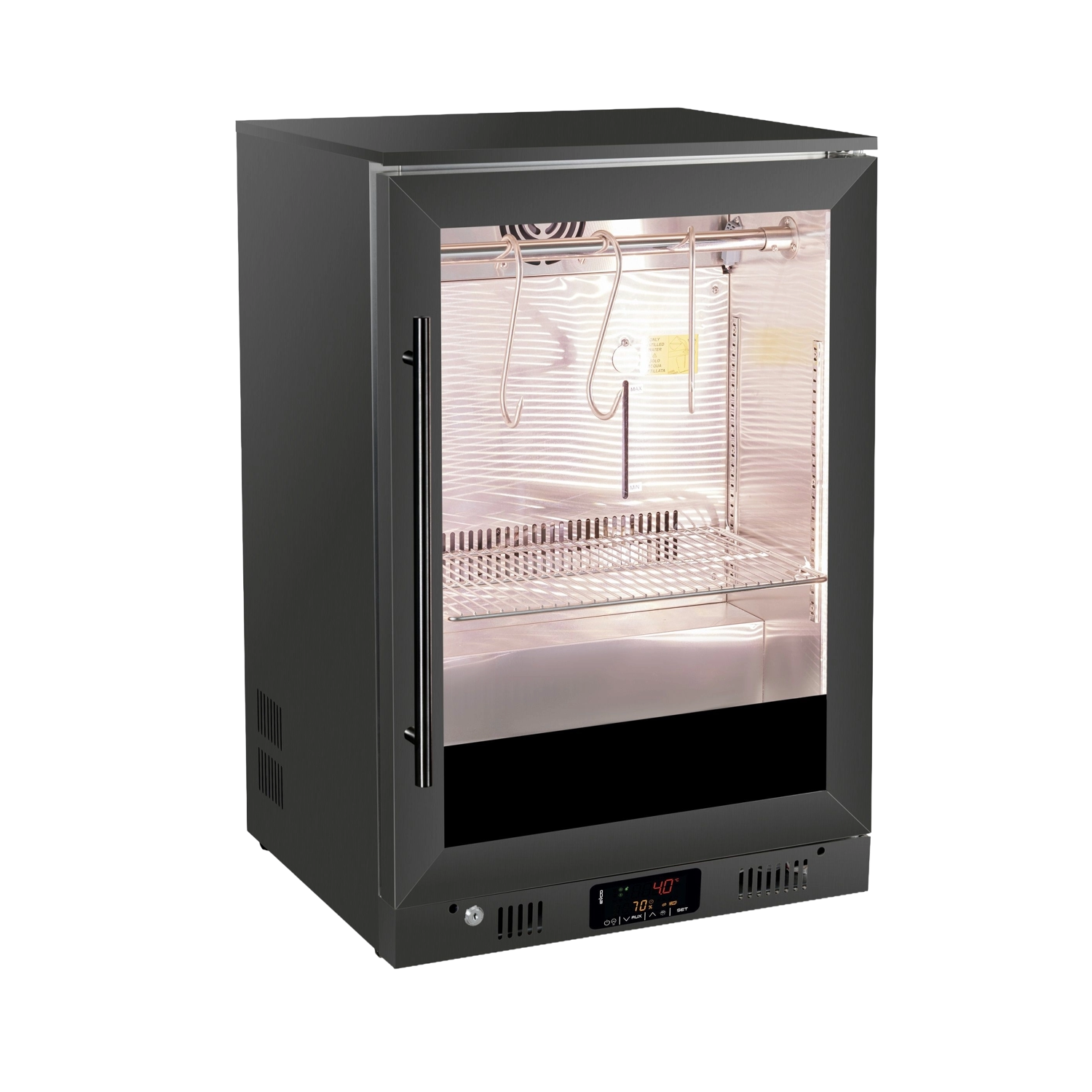 7455.1950 frigider de maturat carne combisteel negru