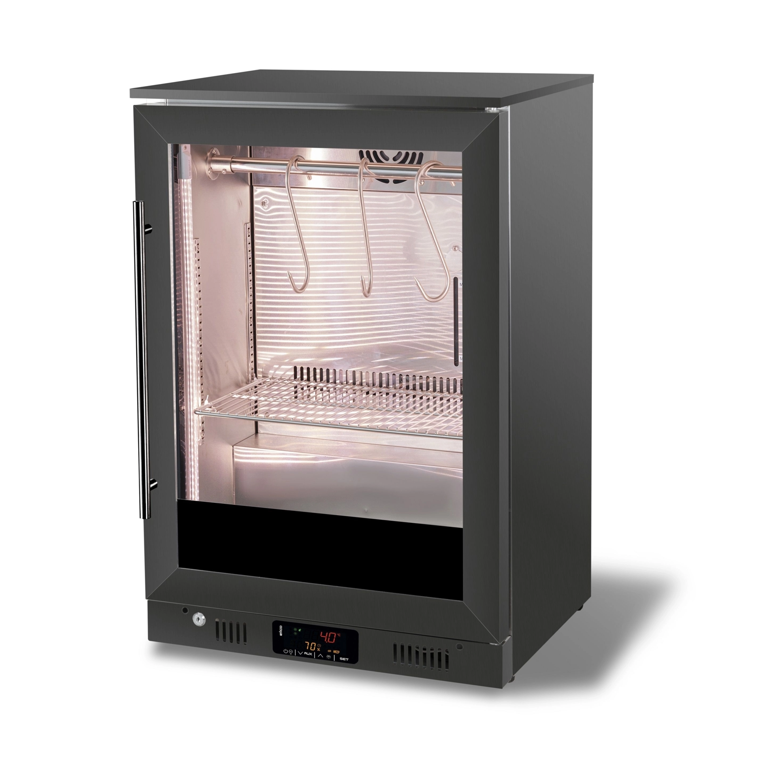 7455.1950 frigider de maturat carne combisteel negru