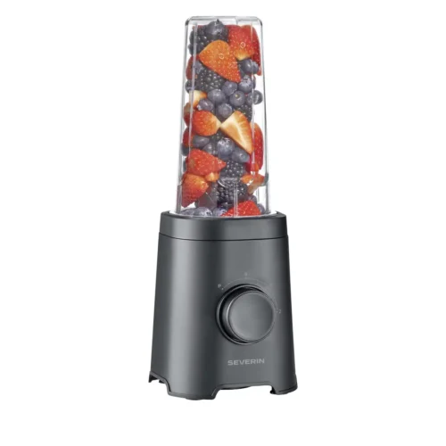 blender 2in1 smoothie mixer, severin, cu 2 pahare to go