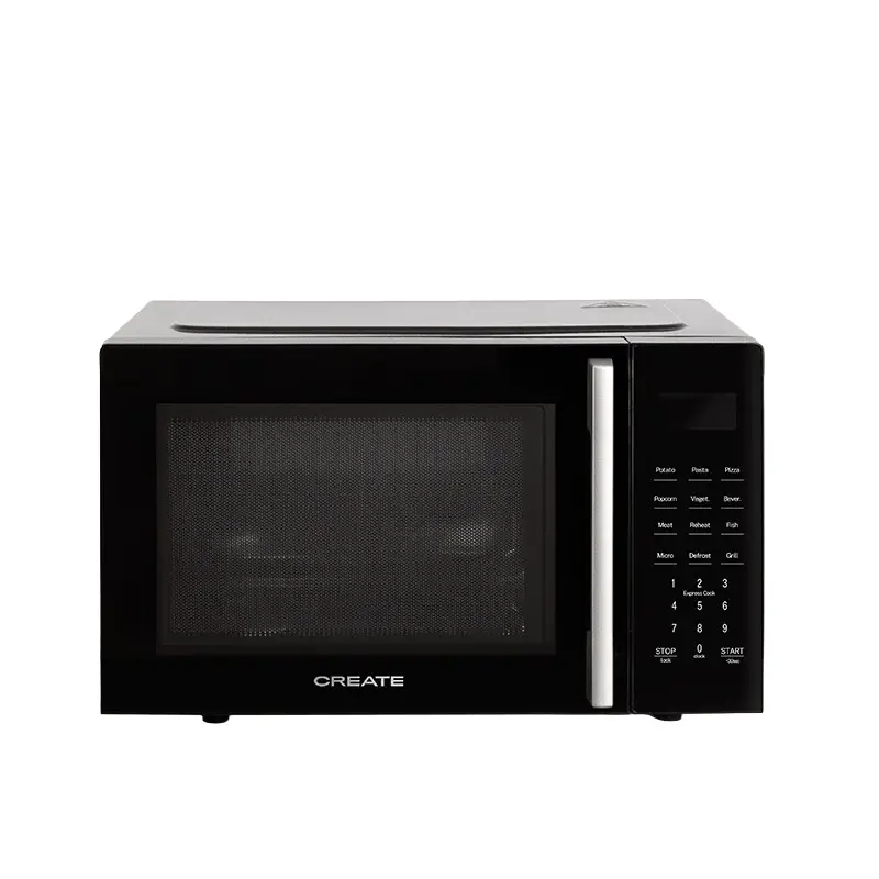 cuptor cu microunde, create, studio, 23 litri, functie grill, 1000 W, negru
