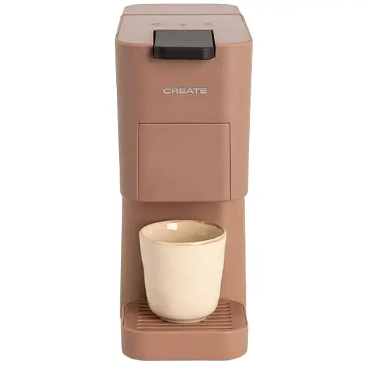 espressor automat, 3in1, de la create, colectia thera studio, culoare mocha