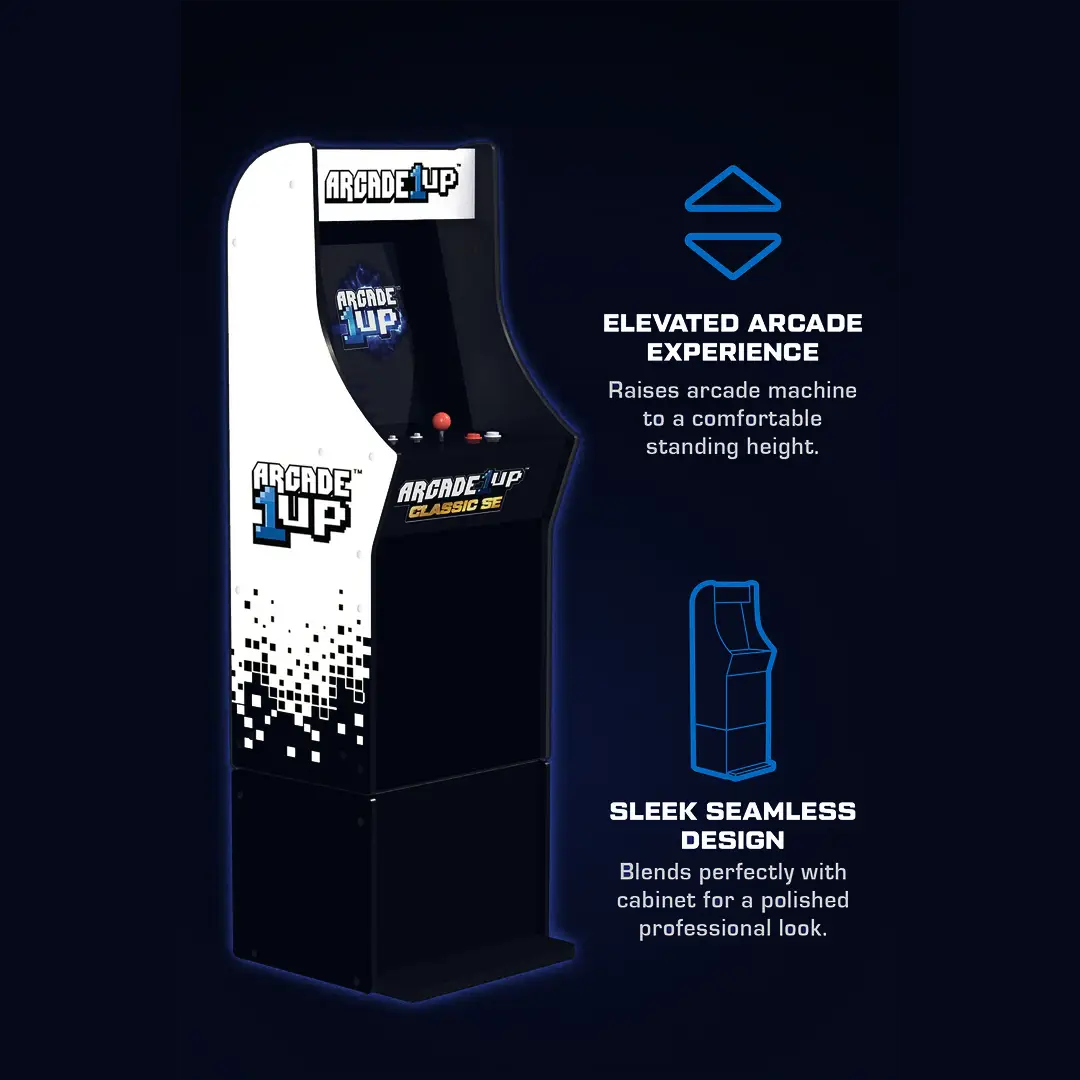 caracteristici inaltator pentru consolele verticale slim, compatibile cu consolele se, aracde1up, negru