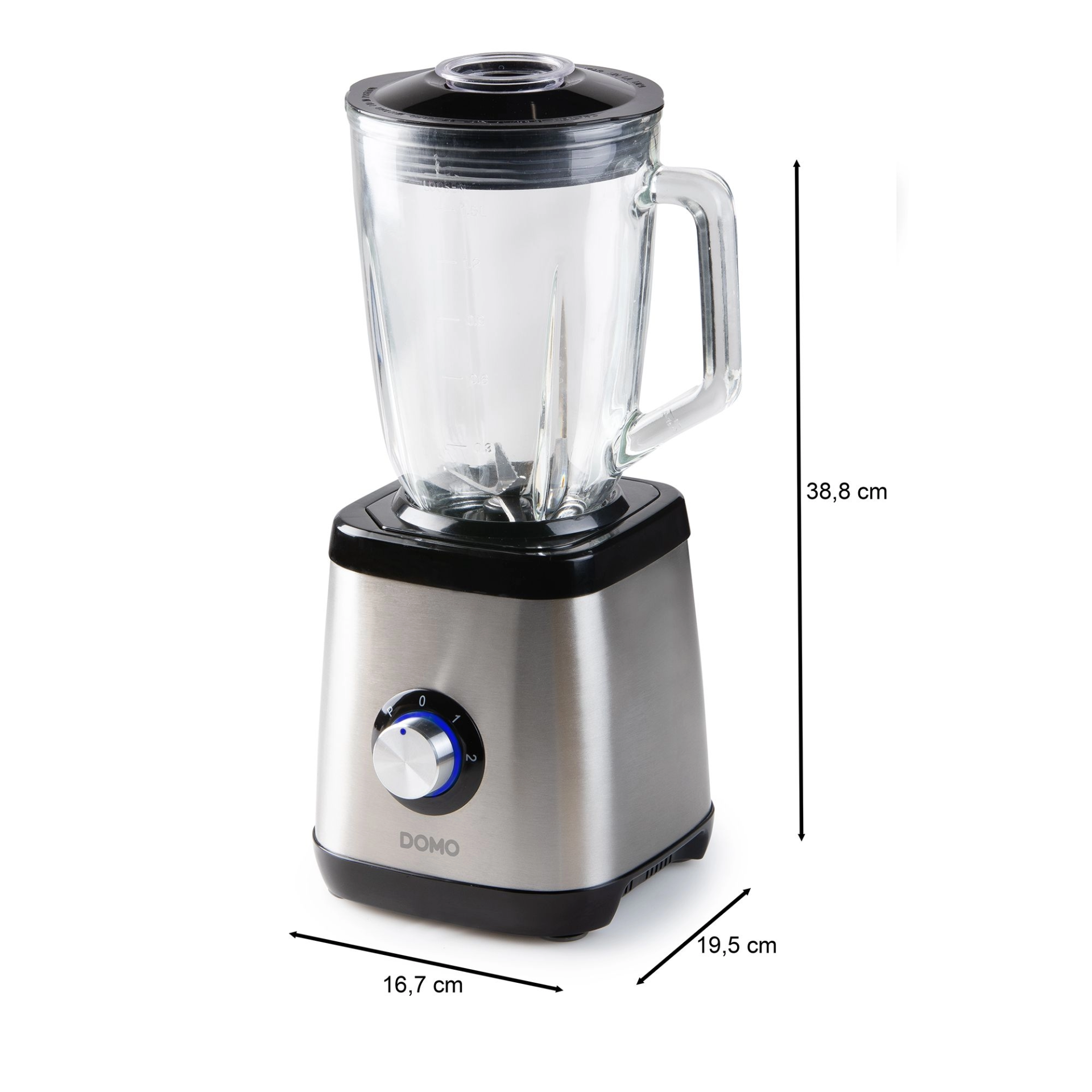 DO1133BL blender domo inox
