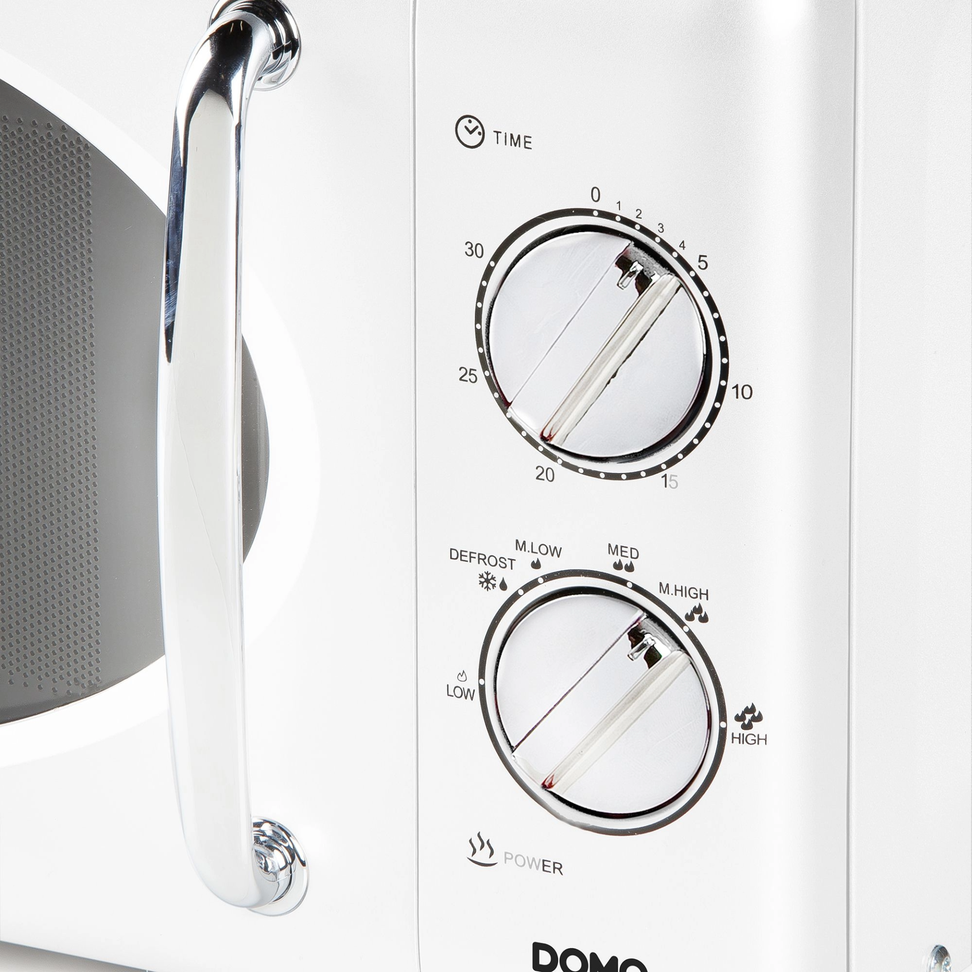 panou control DO3125 cuptor cu microunde domo alb