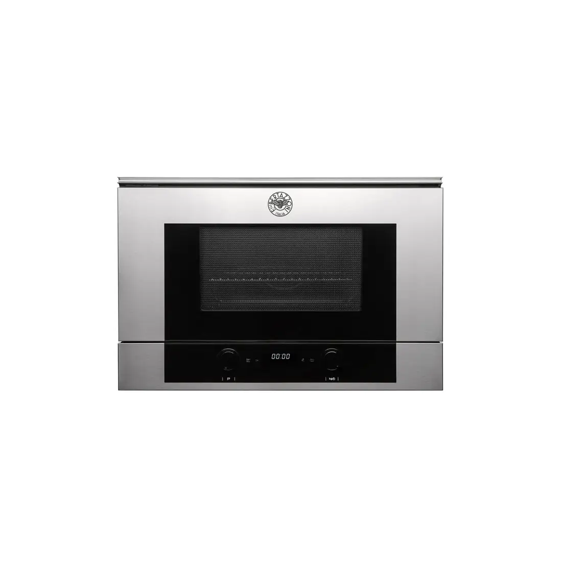 cuptor cu microunde bertazzoni italia, colectie modern, capacitate 22 litri, inox