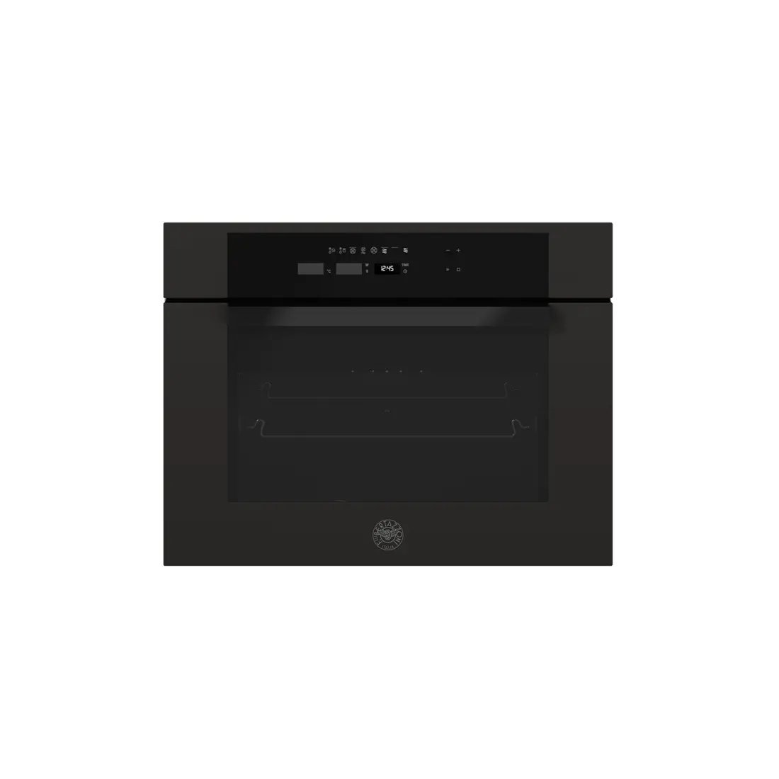 cuptor cu microunde bertazzoni italia, colectie modern, capacitate 38 litri, negru