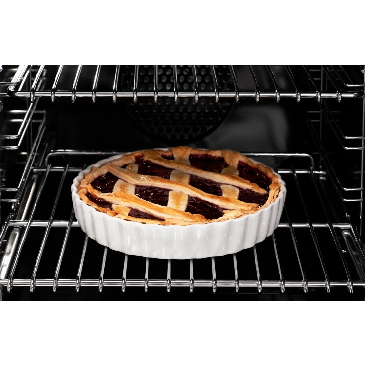 Aragaz pe gaz Retro, Bertazzoni, 100 cm, 6 arzatoare, 3 cuptoare electrice, colectie Heritage, negru mat