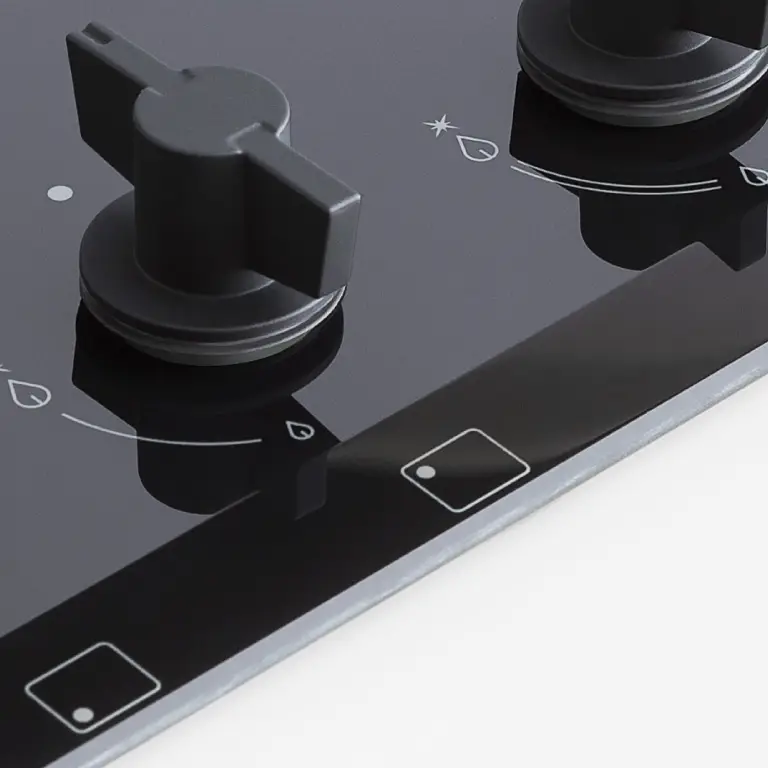 plita incorporabila pe gaz, bertazzoni italia, 4 arzatoare, 90 cm