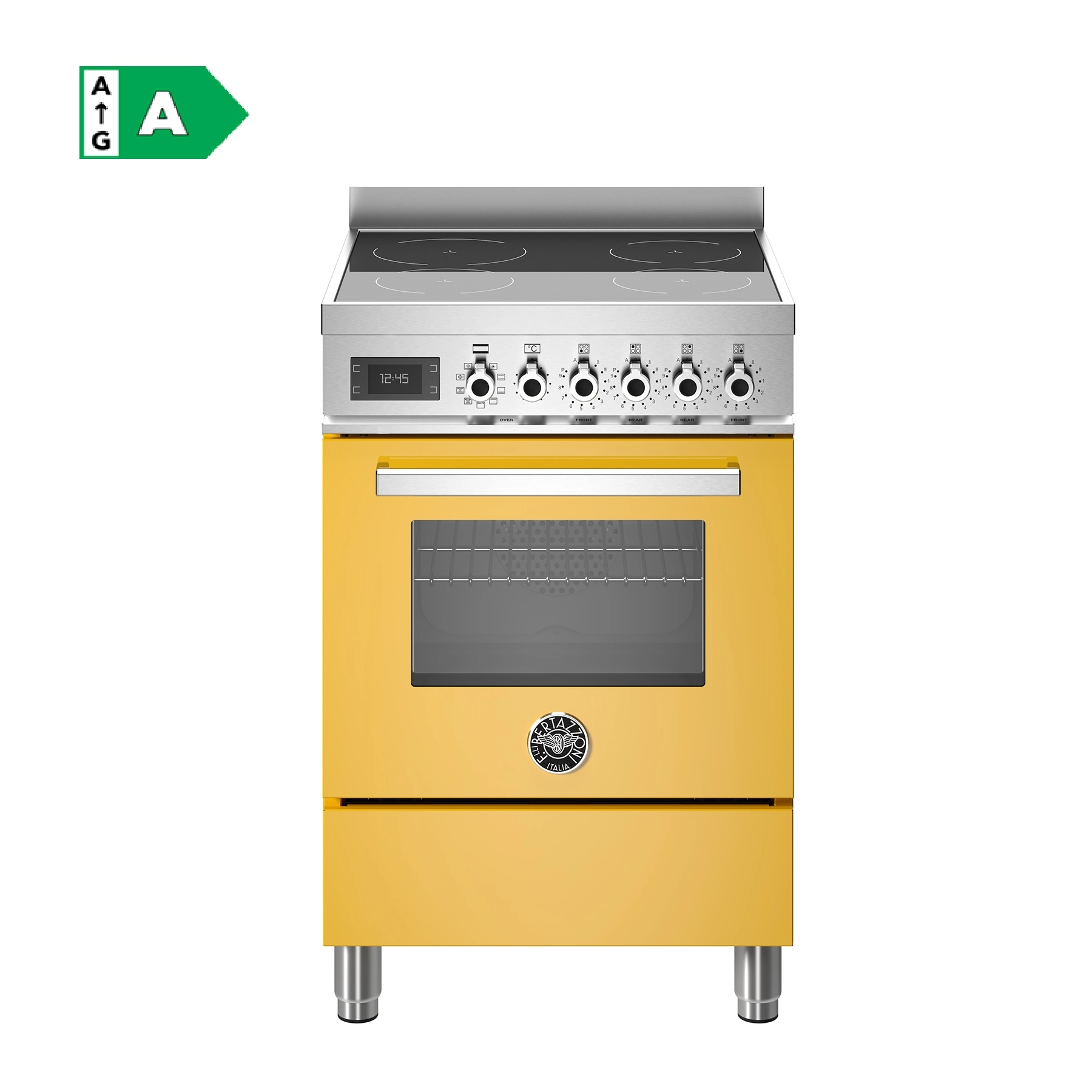 PRO64I1EGIT aragaz professional 60 cm plita inductie galben