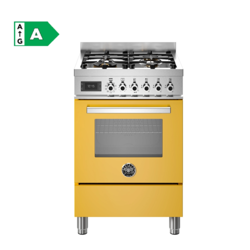PRO64L1EGIT aragaz pe gaz bertazzoni colectie professional galben
