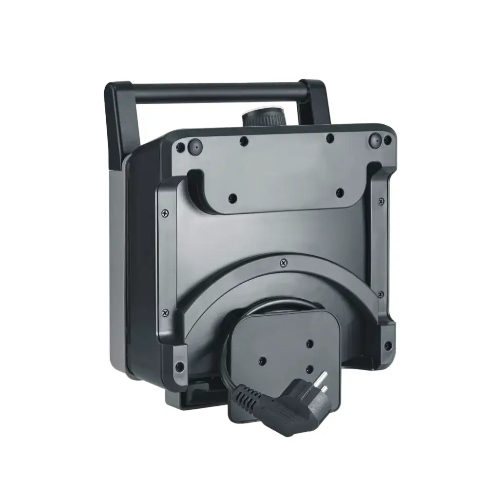 aparat de vafe si gofre severin, cu sistem de strangere a cablului, negru