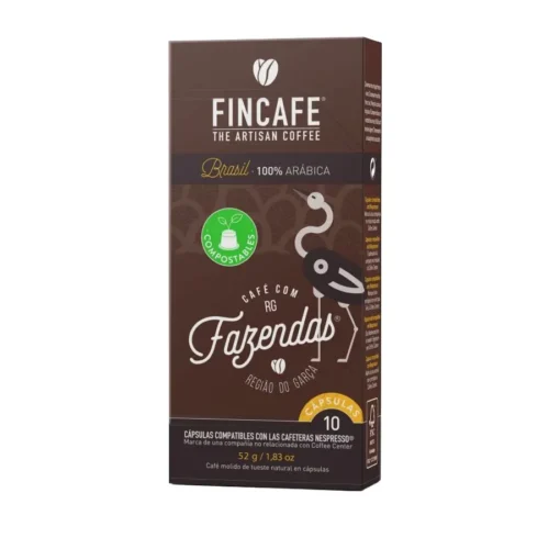 cafea capsule fincafe, brasil fazendas, notel florale si ciocolata, boabe prajite natural