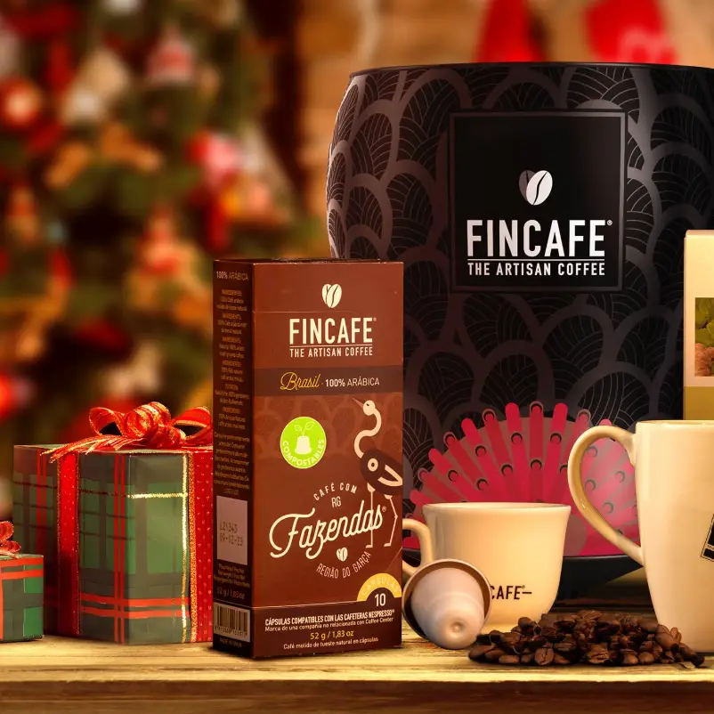 cafea capsule fincafe, brasil fazendas, notel florale si ciocolata, boabe prajite natural