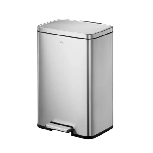 cos de gunoi eko 50 litri, cu pedala, inox