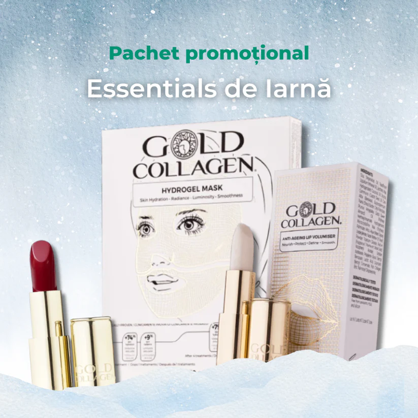 pachet promotional gold collagen ruj+balsam|+masti