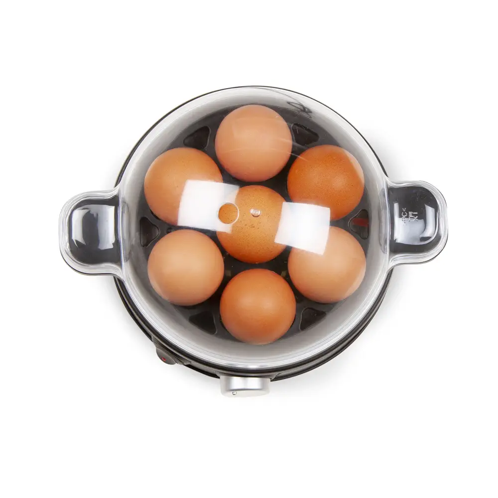 aparat pentru fierberea oualelor, domo, capacitate 7 oua, cu accesoriu cana gradata cu perforator