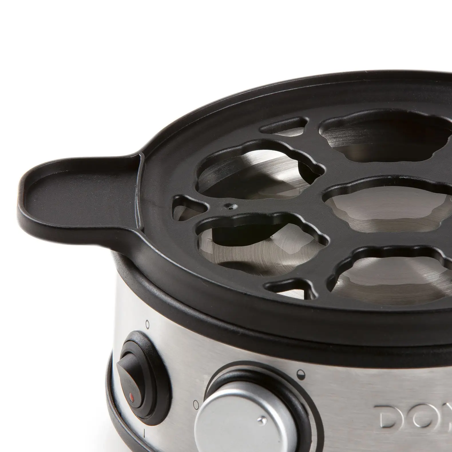 aparat pentru fierberea oualelor, domo, capacitate 7 oua, cu accesoriu cana gradata cu perforator