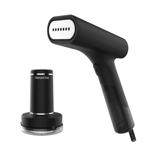 set aparat de calcacat cu aburi si curatat scame steamone, simon + anti-pilling, 75 ml, debit 30 g/min