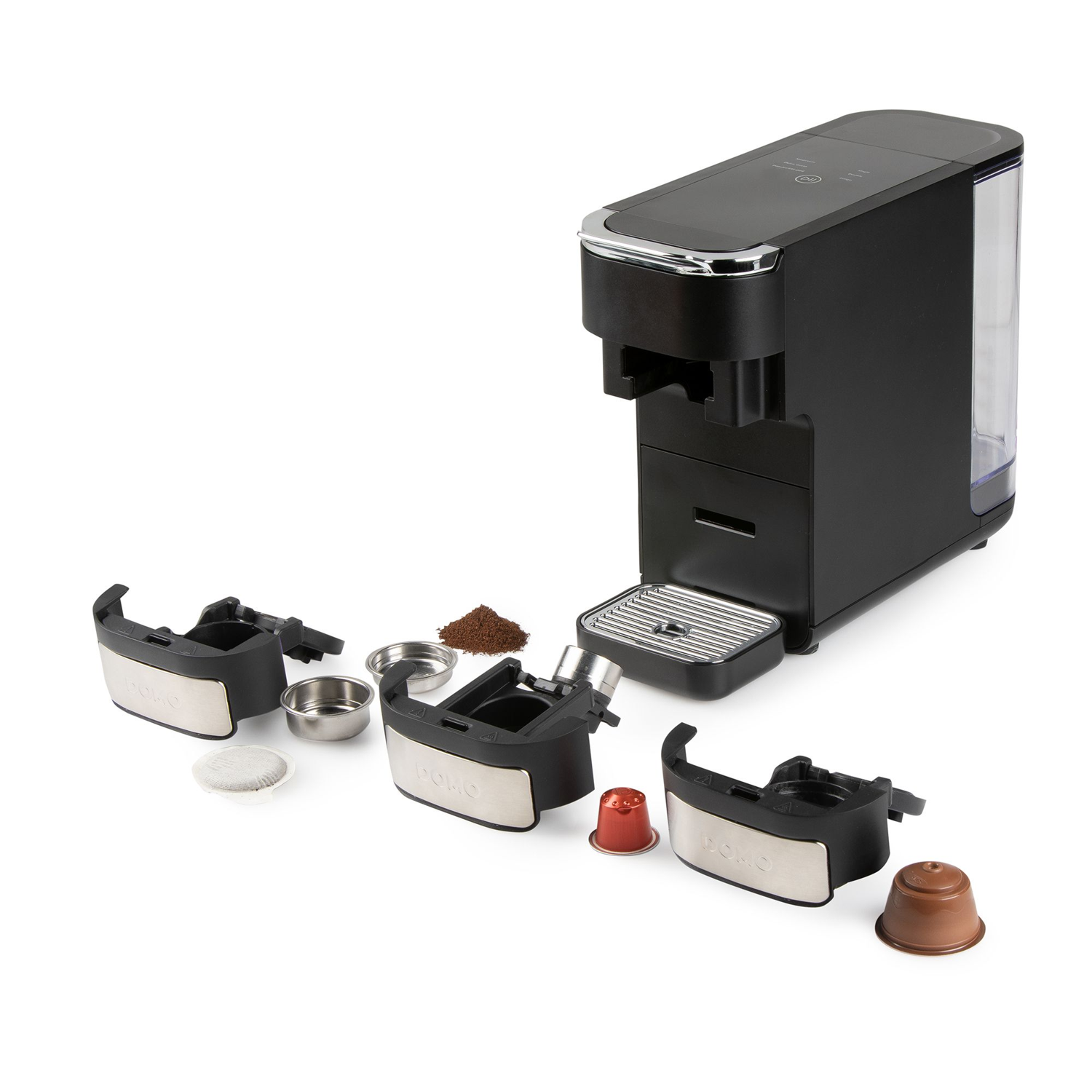 Espressor automat 4in1 DOMO, piese detasabile
