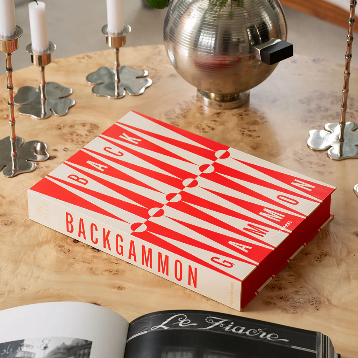 Joc de table Printworks Art of Bacgammon, cutie eleganta