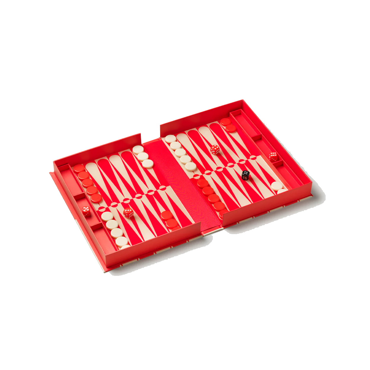 Joc de table Art of Backgammon, Printworks, rosu