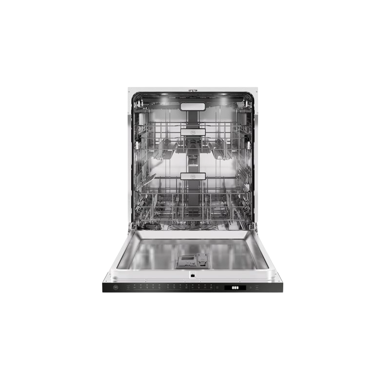 Masina de spalat vase incorporabila XXL, Bertazzoni, Colectie Professional, 60 cm, 16 seturi, 9 programe prestabilite, 6 optiuni
