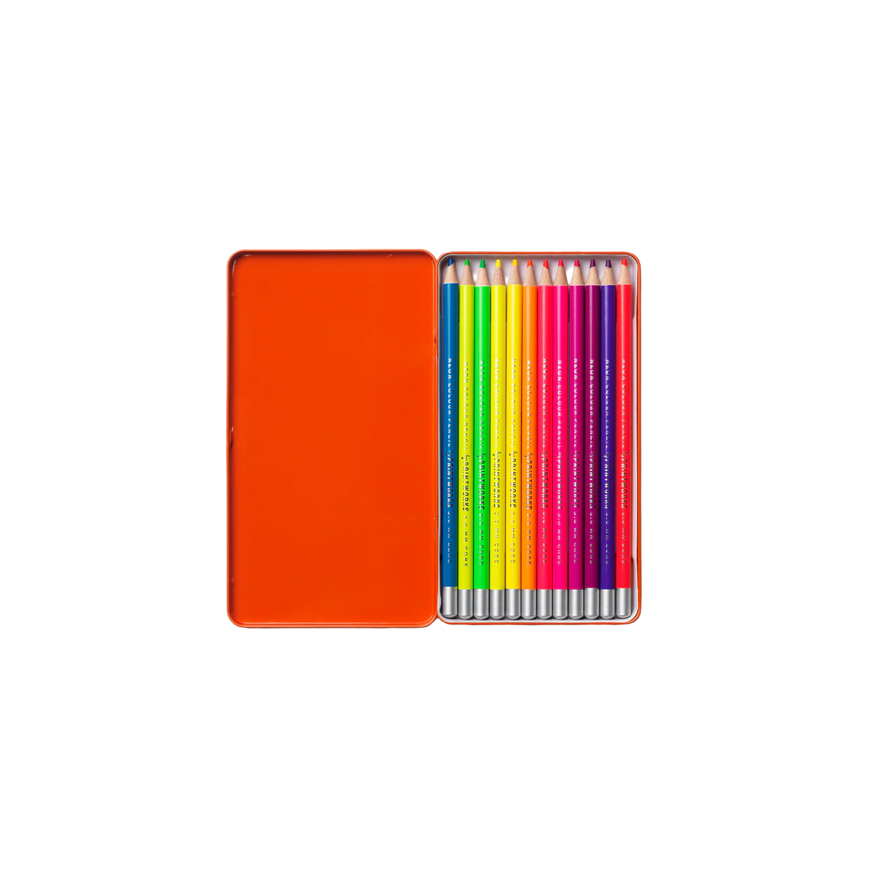 Set 12 creioane neon, ideale pentru colorat si desenat