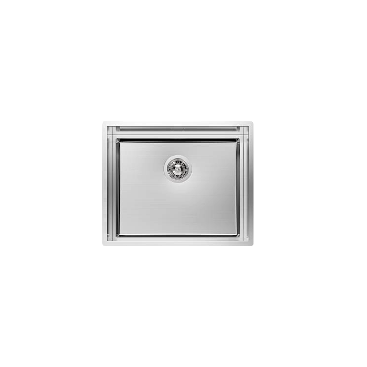 Chiuveta de bucatarie prmium, Foster, Quadra,Evo, 57x47 cm, inox