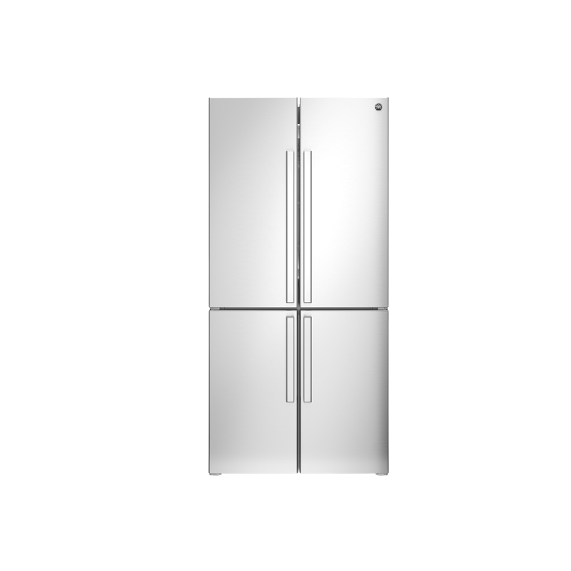Frigider 4 usi side by side, Bertazzoni, inox, 487 de litri
