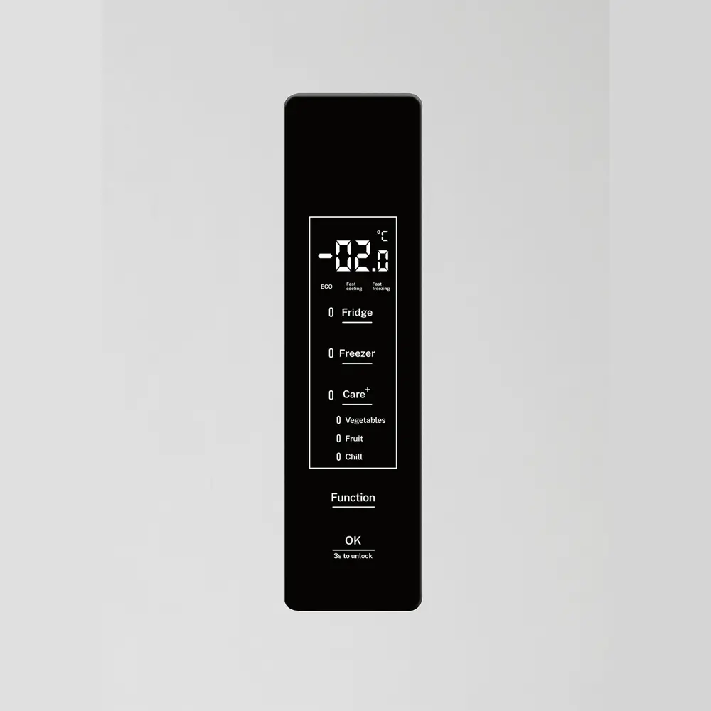 frigider side by side create, capacitate 503 litri, 177 cm, tehnlogie inverter, semi incorporabil, panou de control digital, inox