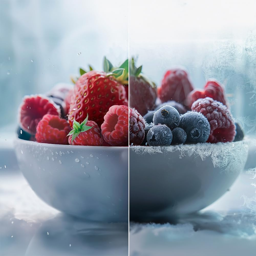 frigider side by side french door, cu capacitate de 510 litri, sistem total no frost, inox