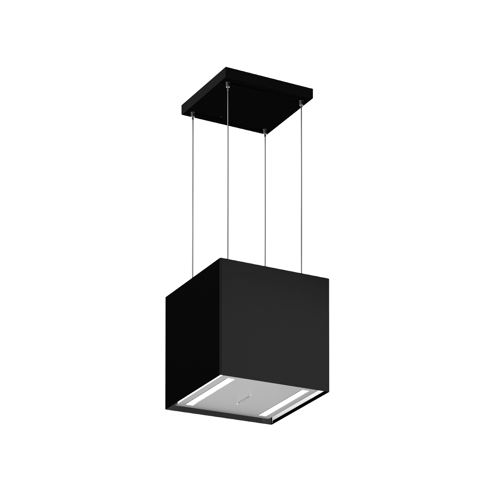 Hota tip insula Bertazzoni, colectie Modern, 40 cm, negru, 3 trepte de putere, functie Booster