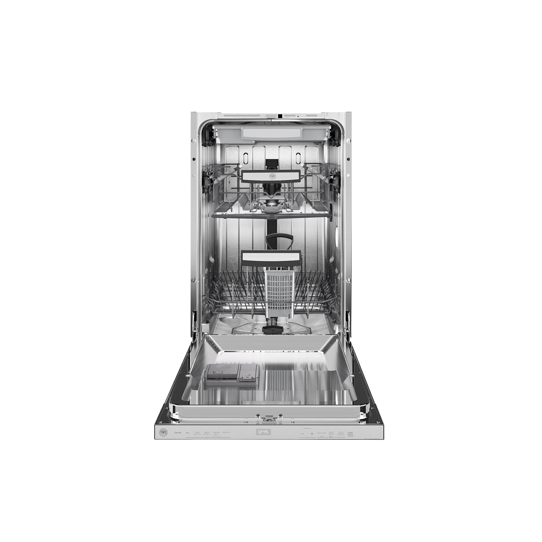 Masina de spalat vase incorporabila, Bertazzoni, colectie Professional, 10 seturi