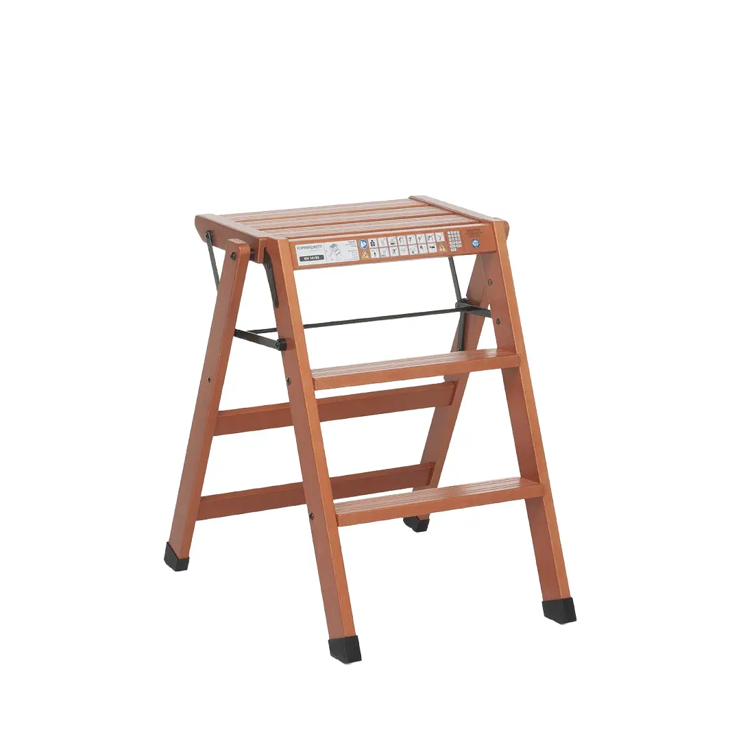 scara pliabila 2in1, foppapedretti, 2 trepte si picioare antiderapante