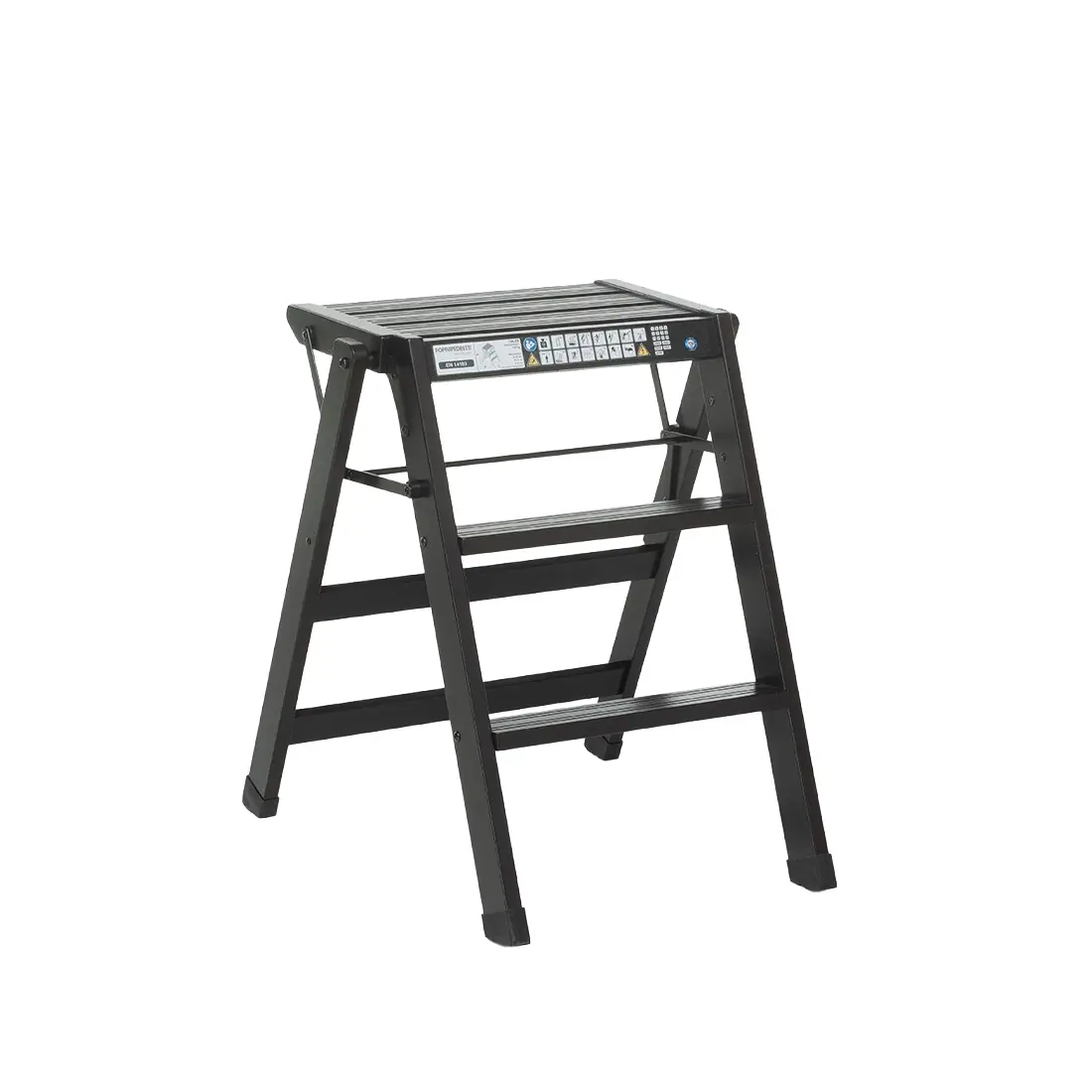 scara pliabila 2in1, foppapedretti, 2 trepte si picioare antiderapante