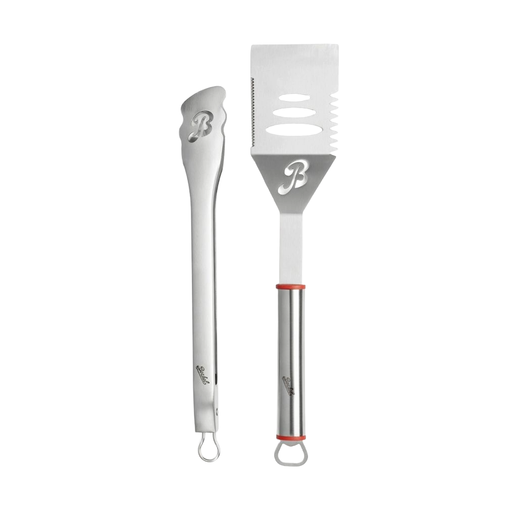 set ustensile barbecue, berkel, spatula multifunctionala, cleste cu maner ergonomic, material otel inoxidabil de inalta calitate, desfacator de sticle integrat, durabil, piese lavabile la masina de spalat vase, ideal pentru pasionatii de barbecue, inox
