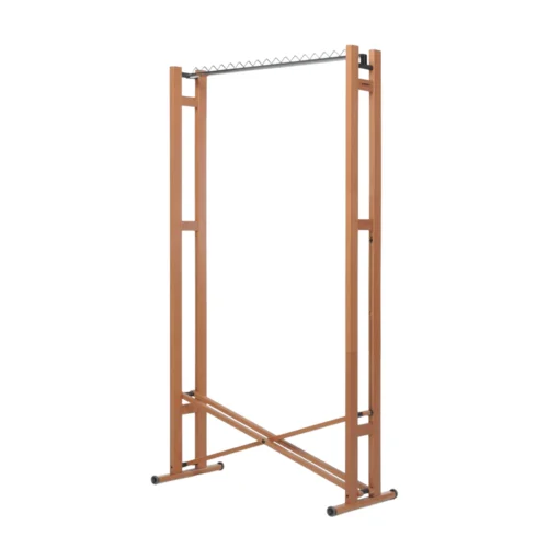 suport de umerase foppapedretti, snake 90, 177x96 cm, pliabil, lungime variabila 14/96 cm, structura din lemn massiv de fag, design practic si elegant, portabil, ideal pentru spatii restranse, depozitare facila, lemn cires