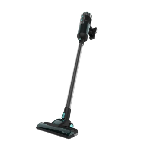 Aspirator vertical si de mana, fara sac, Cecotec, Conga 700, capacitate colectare 0.5 l, iluminare LED, rezervor detasabil, putere aspirare 19 kPa, lungime cablu 6 m, 615 W, negru