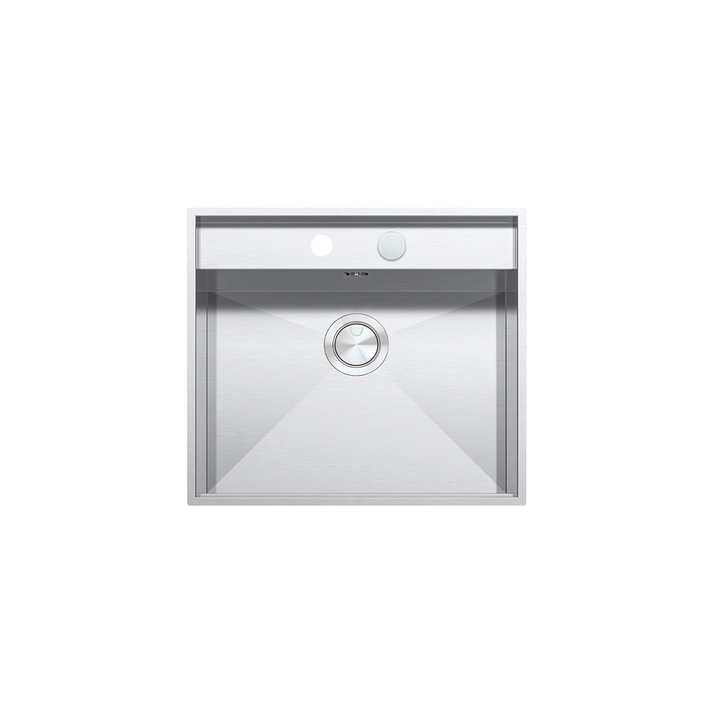 Chiuveta de bucatarie Barazza, colectie Outdoor, 57 x 51 cm, inox, montare sub blat/pe blat/la nivelul blatului