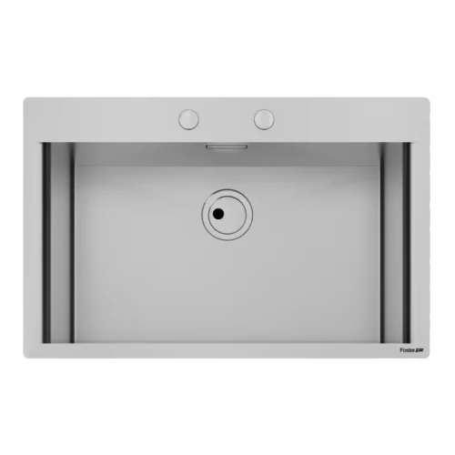 Chiuveta de bucatarie, premium, foster, new wave, 81x52 cm, inox, preaplin perimetral