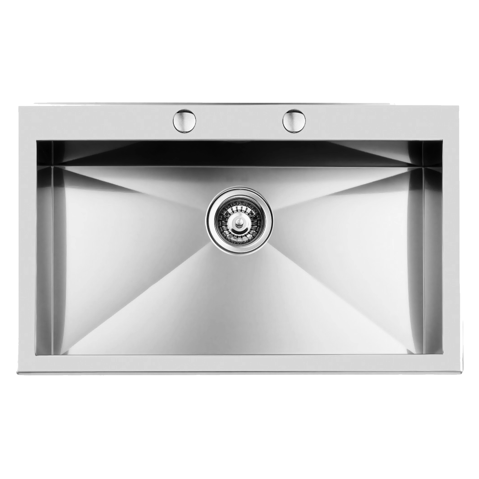 Chiuveta de bucatarie premium foster, quadra, 84 x 51 cm, inox, preaplin perimetral, sifon inclus, cuva spatioasa