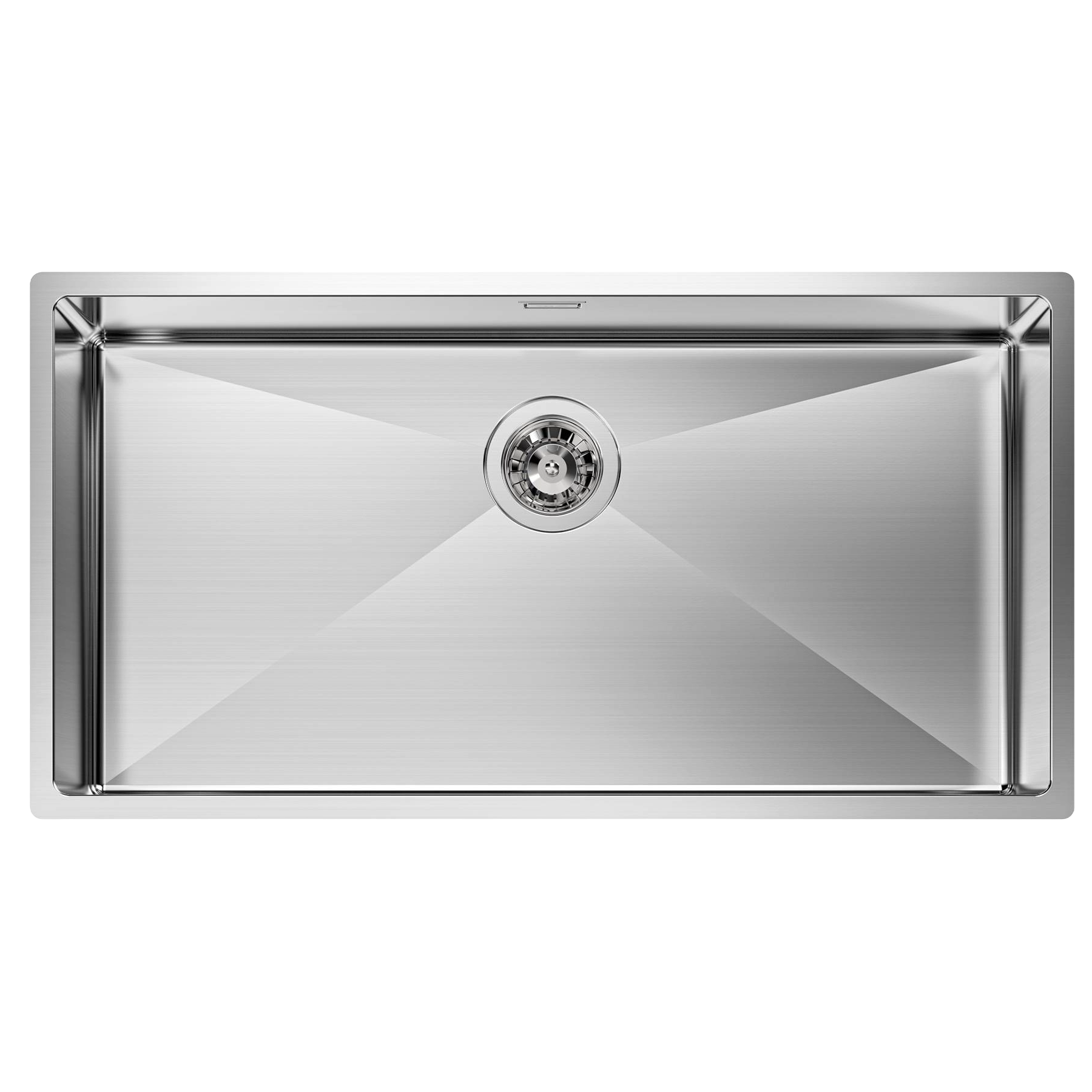Chiuveta de bucatarie premium, Foster, Quadra R12, 84x44 cm, inox