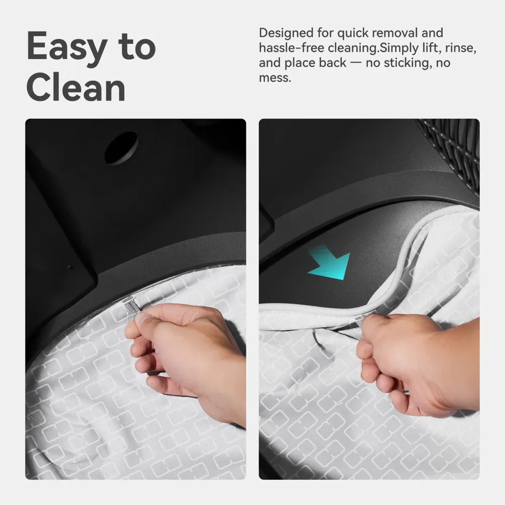 Covoras pentru litiera Open-X, Catlink, gri, usor de curatat si intretinut